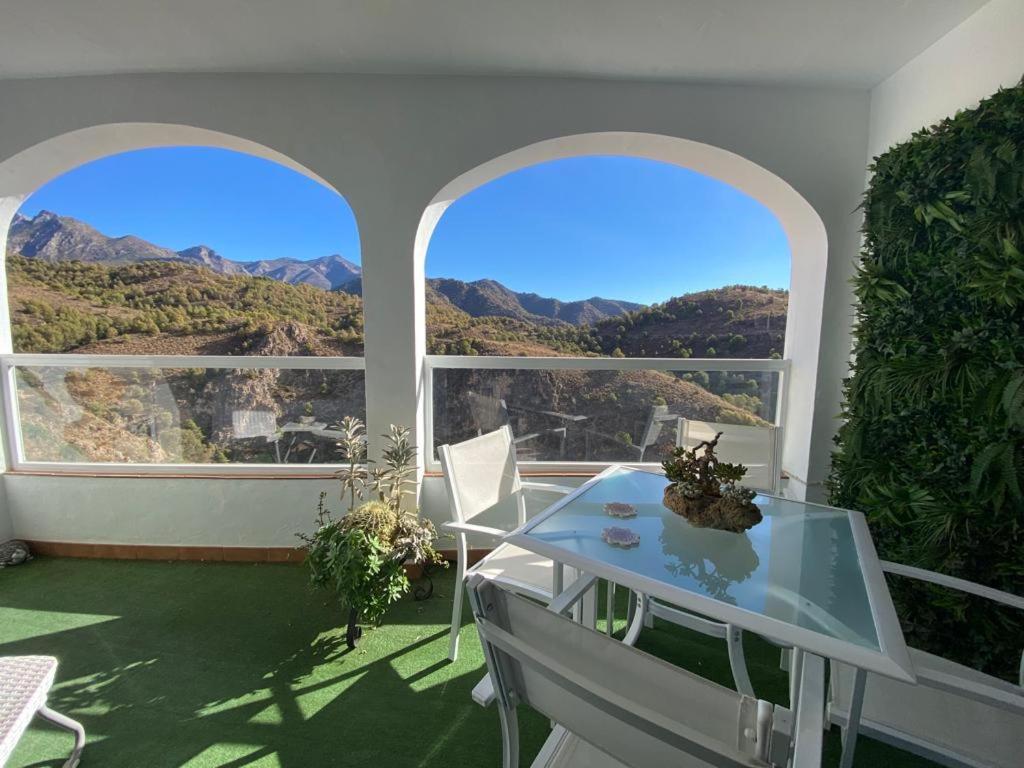 Mirador De La Axarquia Frigiliana Exterior foto